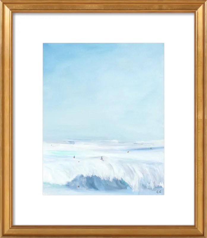 Wave Riders  by Caroline Chriss  for Artfully Walls