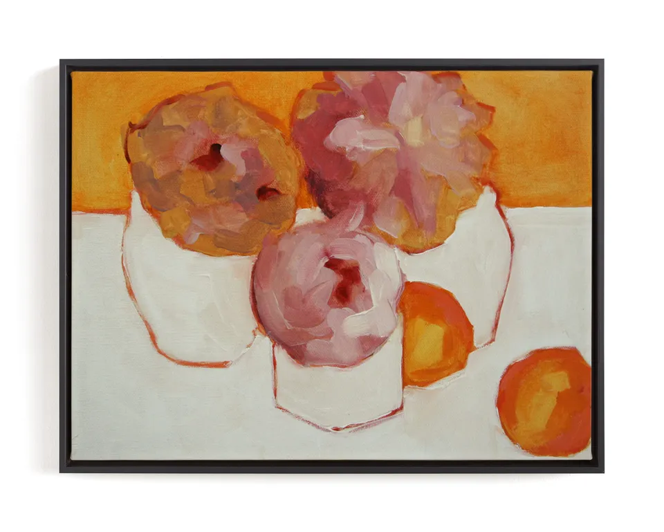 Peonies And Kumquats Limited Edition Fine Art Print
