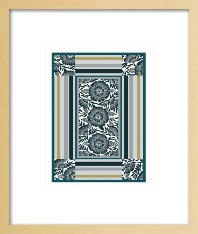 Botanical Frame 1 by Katharine Watson for Artfully Walls