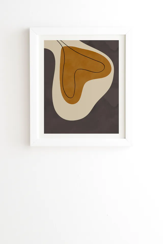 Love I by Alisa Galitsyna - Framed Wall Art Basic White 20" x 20"