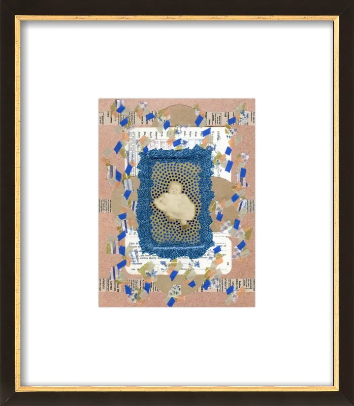 Blue awakening by Naomi Vona for Artfully Walls
