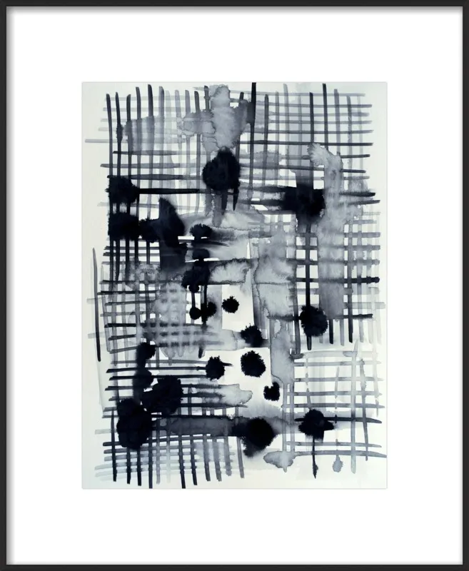 crosshatch by Kelly Witmer for Artfully Walls