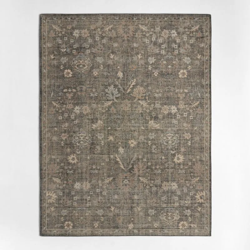 Tavira Performance Traditional Blue Handknotted Area Rug 12'x15'
