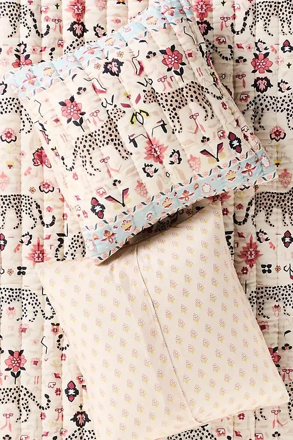 Cotton Voile Printed Euro Sham
