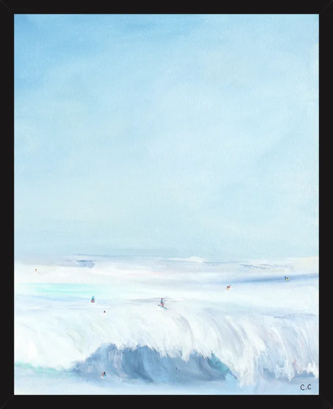 Wave Riders  by Caroline Chriss  for Artfully Walls