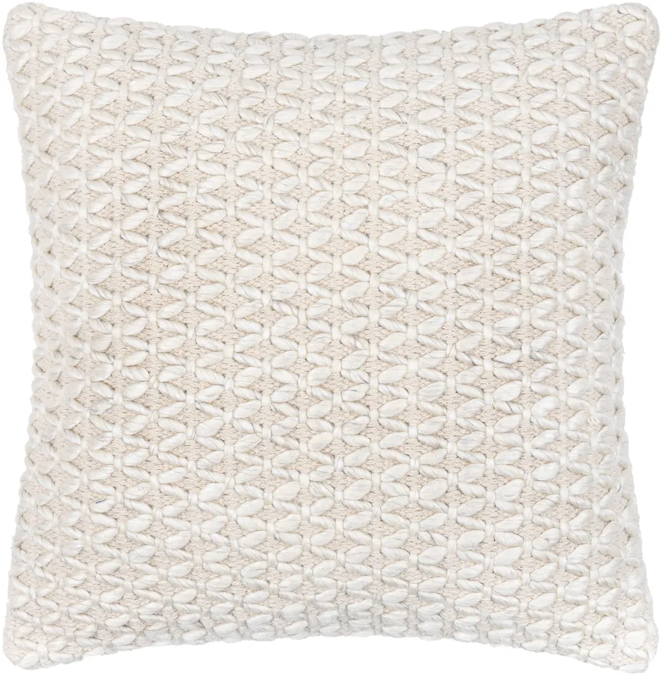 Karolyn KLY-001 20"L x 20"W Pillow Cover