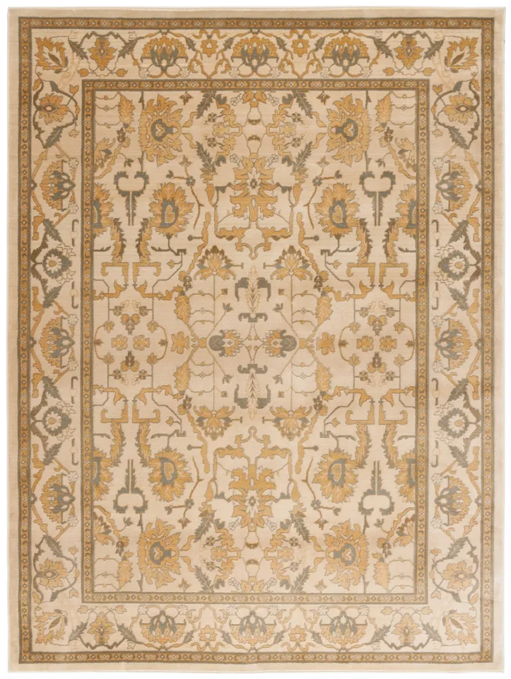 Lauren Ralph Lauren Collection Lrl1666 Rug, Creme / Creme, 9'6" x 13'