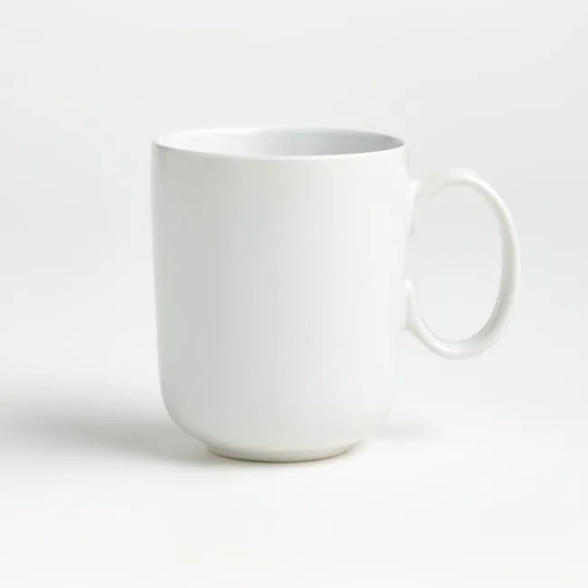 Wren 14-oz. Matte White Mug