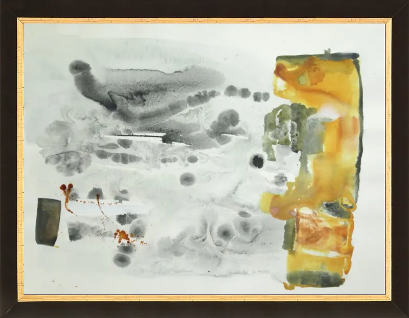 work on paper #24 by Emily Van Horn for Artfully Walls