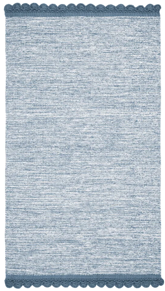 Arlo Home Hand Woven Area Rug, MTK615B, Blue,  3' X 5'