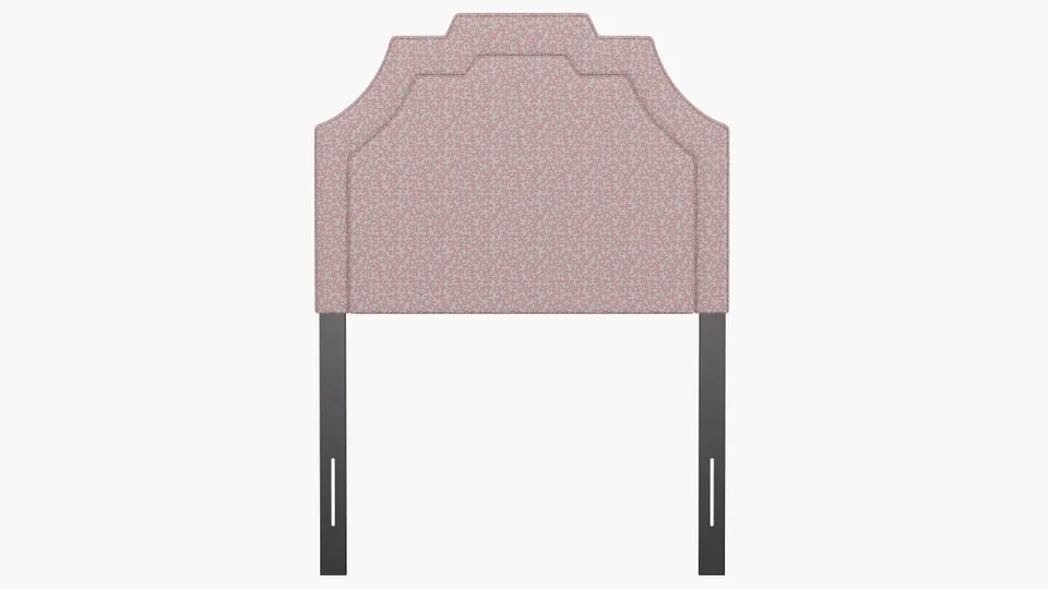 Art Deco Headboard, Flamingo Hele Bay, Twin