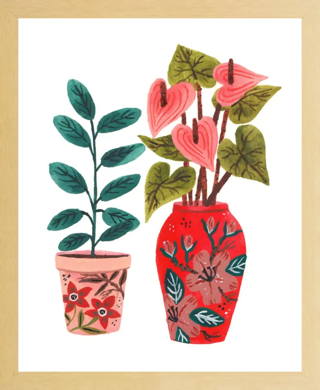 Planter by Ploypisut for Artfully Walls