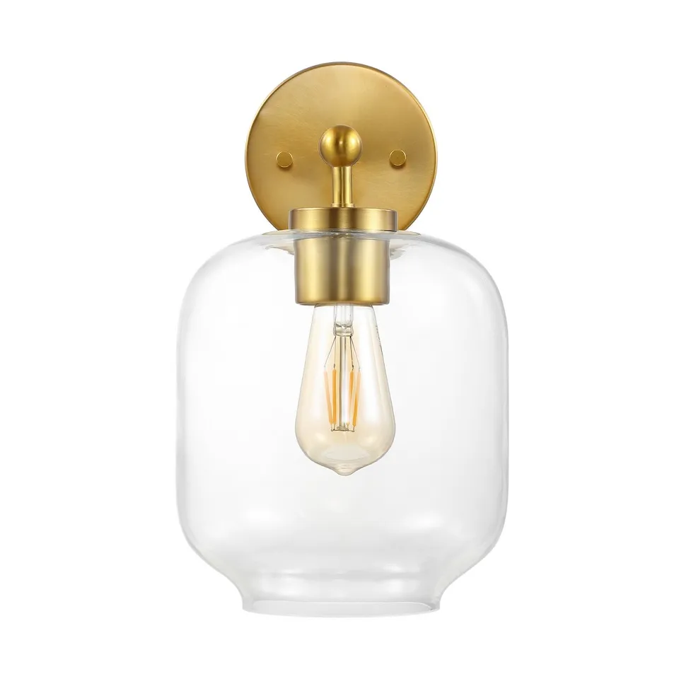 Edie 9.5" Wall Sconce, Set Of 2 - Brass
