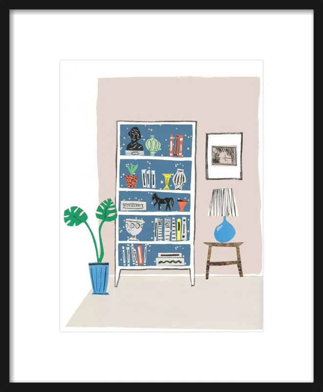 Shelfie by Danielle Kroll for Artfully Walls