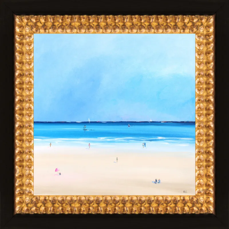 Smooth Ocean Sale by Caroline Chriss  for Artfully Walls