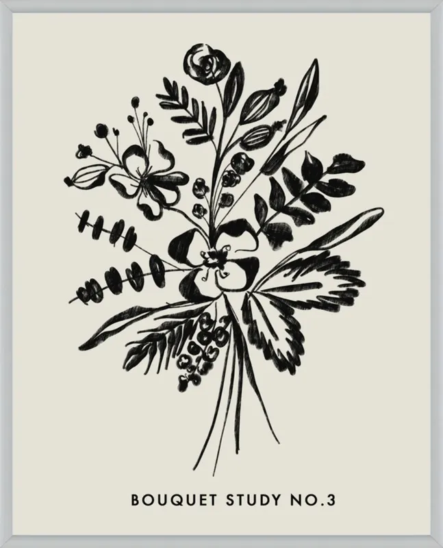 Bouquet Study No. 3 by Nancy Noreth for Artfully Walls