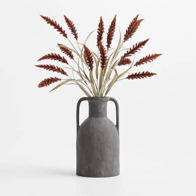 Faux Wild Sorghum Spray 36"