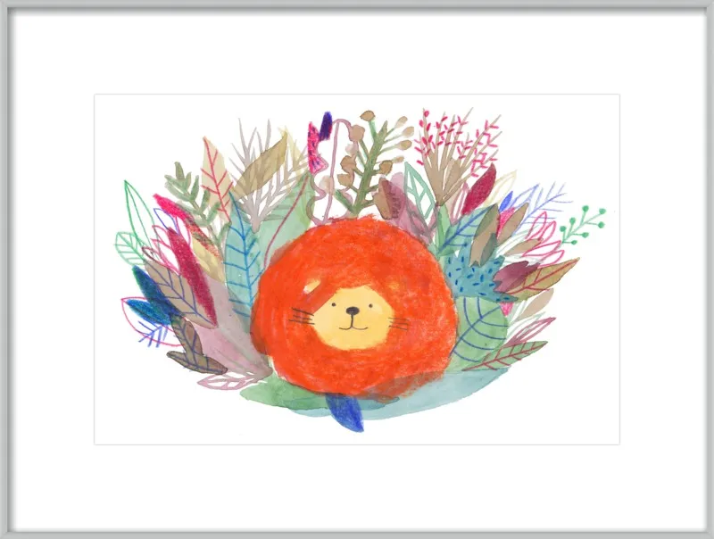 Lion by Marion Barraud for Artfully Walls