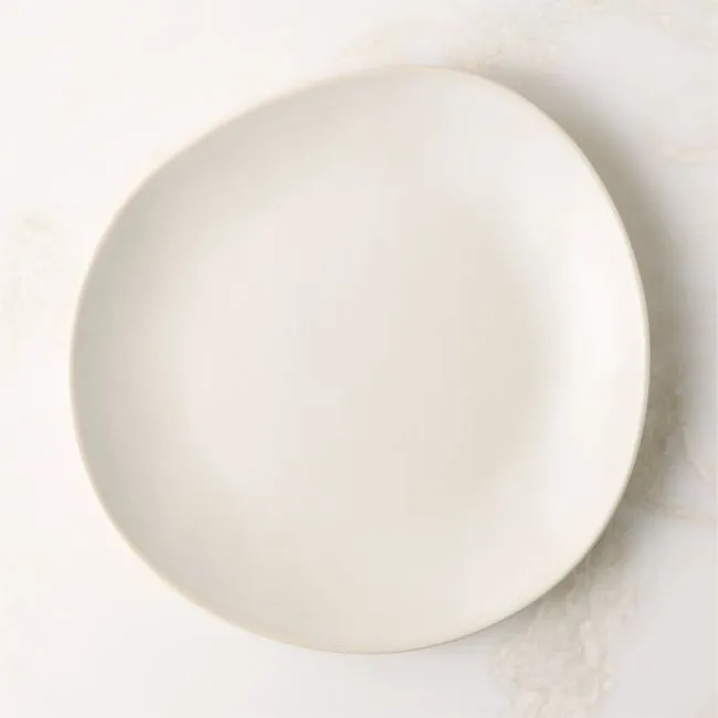 Selene Ivory Stoneware Dinner Plate