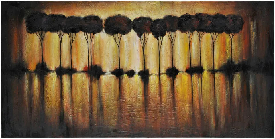 Surya Wall Decor ART-1017 60"H x 30"W x 2"D Framed Art