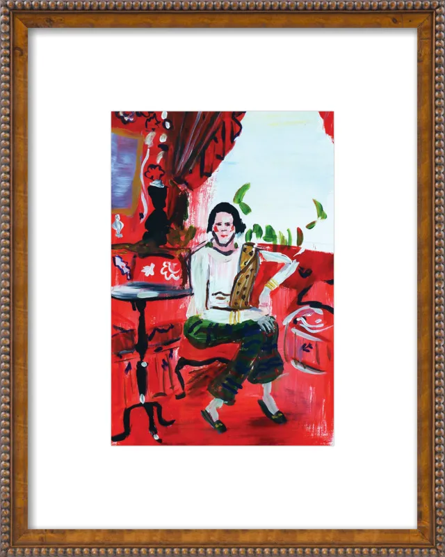 Diana Vreeland  by Marine de Quénetain  for Artfully Walls