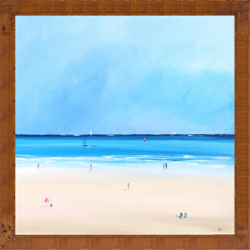 Smooth Ocean Sale by Caroline Chriss  for Artfully Walls