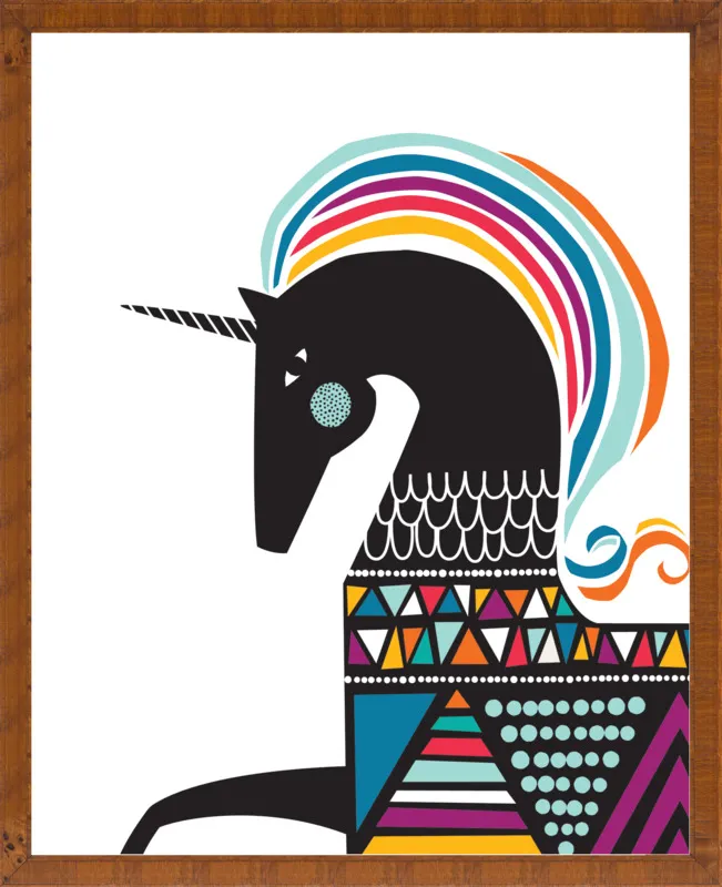 Unicorn by Rob Blackard for Artfully Walls