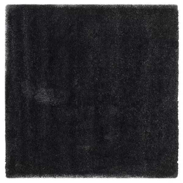 Cozy Shag Solid Neutral Area Rug
