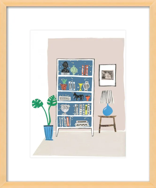Shelfie by Danielle Kroll for Artfully Walls