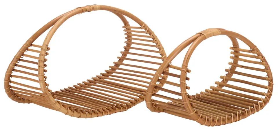 Freyley Basket, Set of 2 - Natural