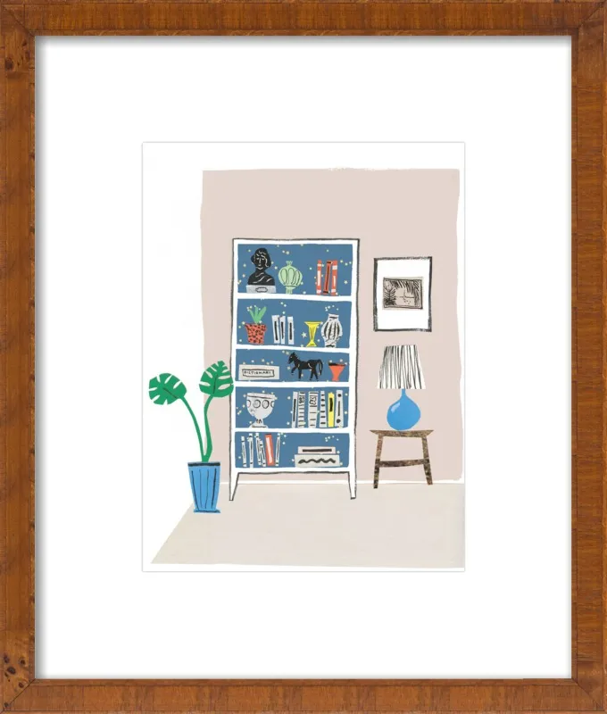 Shelfie by Danielle Kroll for Artfully Walls