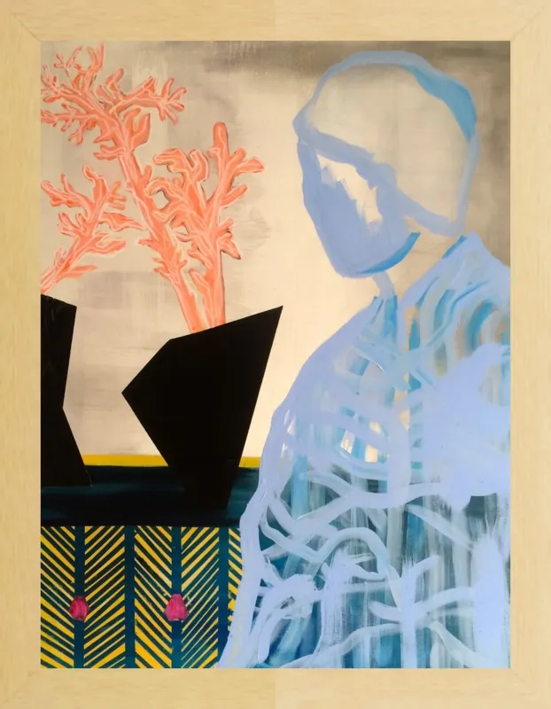 Callum By The Coral by Erin Armstrong for Artfully Walls