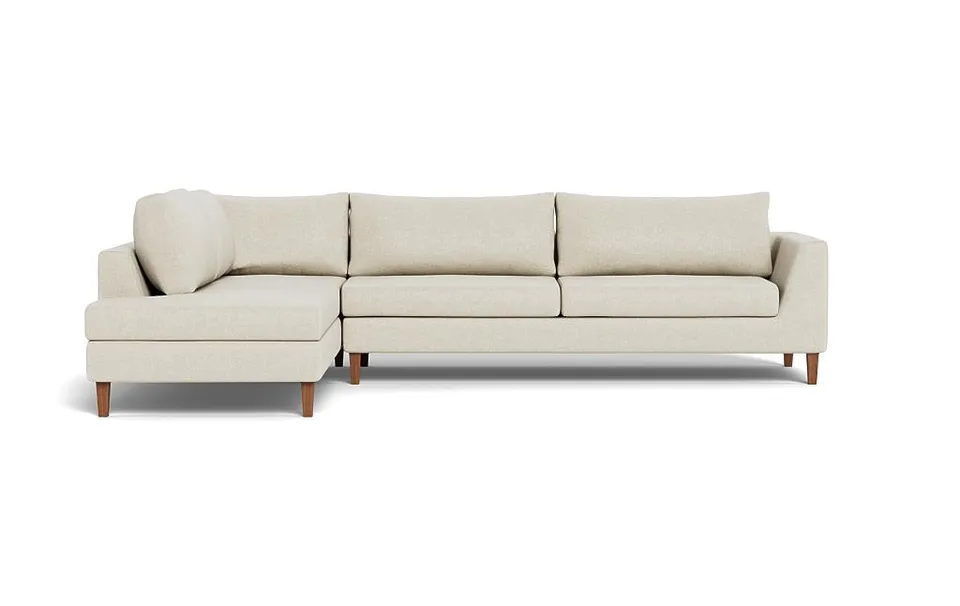 Asher 3-Seat Sectional with Left Bumper