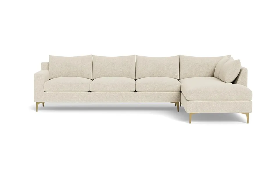 Sloan 4-Seat Right Bumper Sectional
