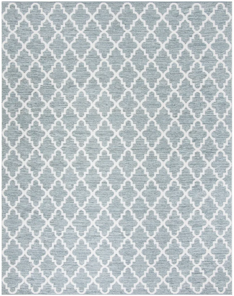 Arlo Home Hand Woven Area Rug, MTK611T, Mint/Ivory,  8' X 10'