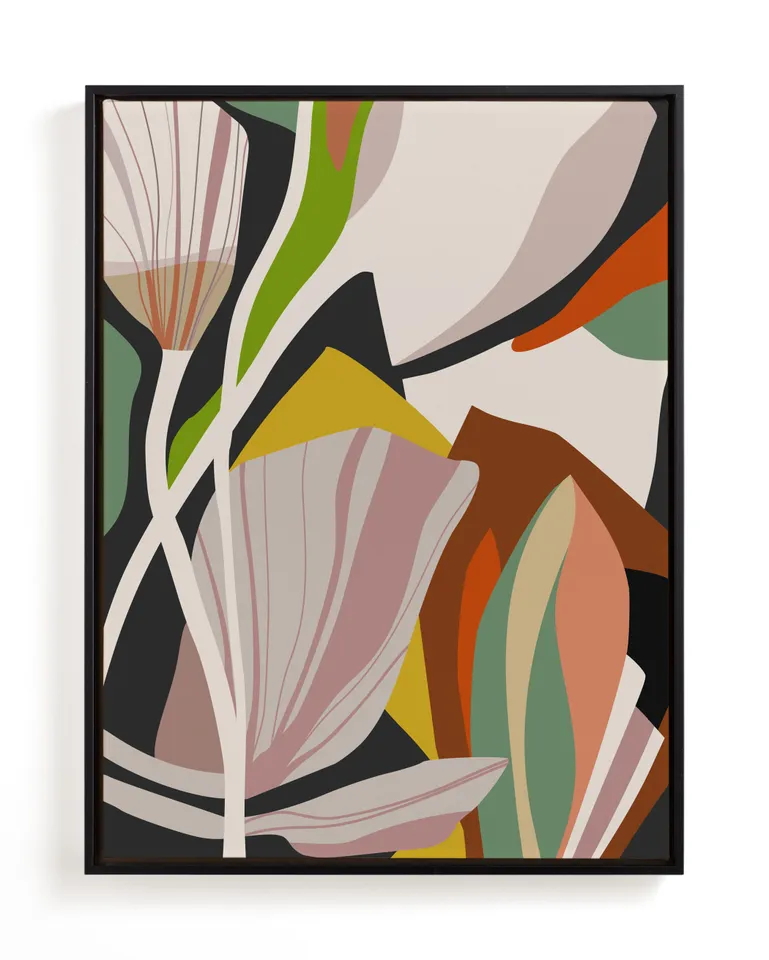 Leaves And Flowers Limited Edition Fine Art Print
