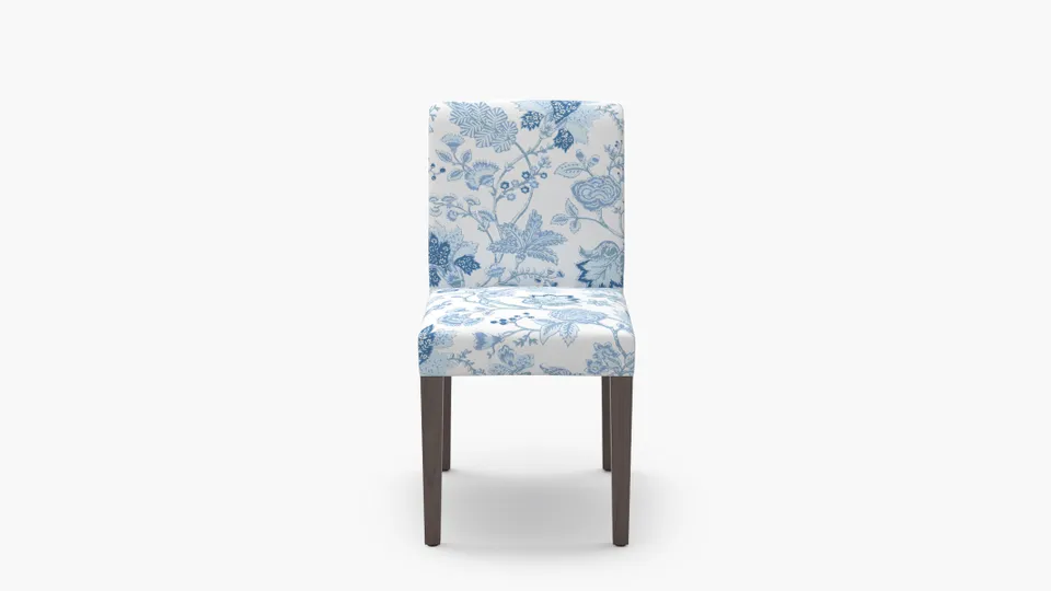 Signature Dining Chair, Delft La Vendee, Espresso Square Tapered Leg