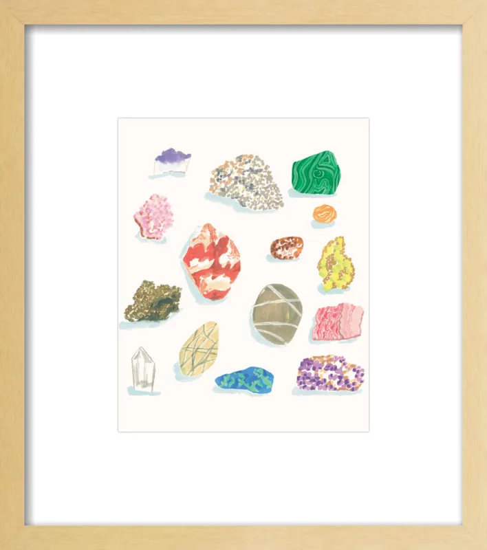 Gems by Danielle Kroll for Artfully Walls
