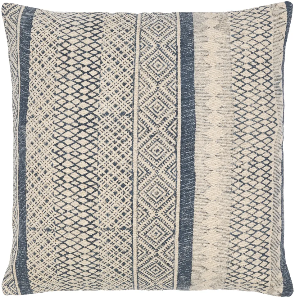 Janya JNY-008 22"L x 22"W Pillow Cover
