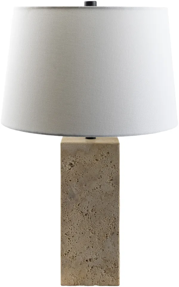 Agate  Natural 22"H x 14"W x 14"D Accent Table Lamp