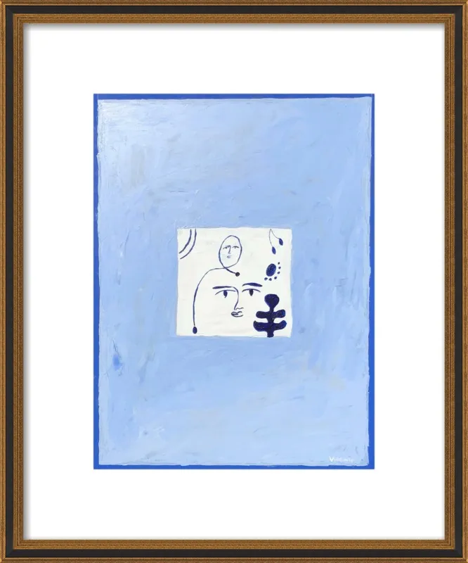The Blues by Virginia Chamlee for Artfully Walls