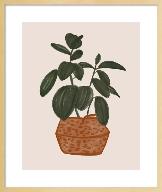 Potted Plant by Nancy Noreth for Artfully Walls