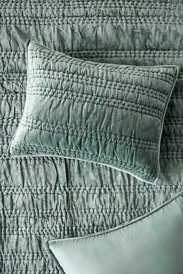 Lustered Velvet Alastair Shams, Set of 2