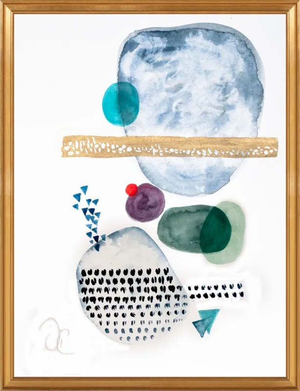 Under the sea by Victoria Gonzalez for Artfully Walls