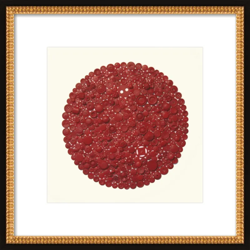 Red Target by Emeline Tate for Artfully Walls