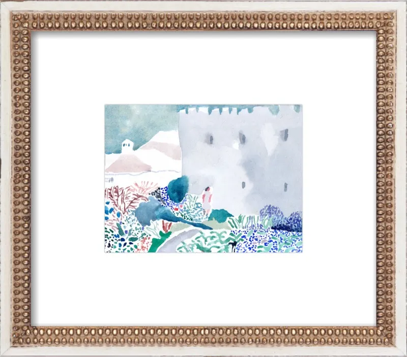 Castle Flowers by Charlotte Ager for Artfully Walls