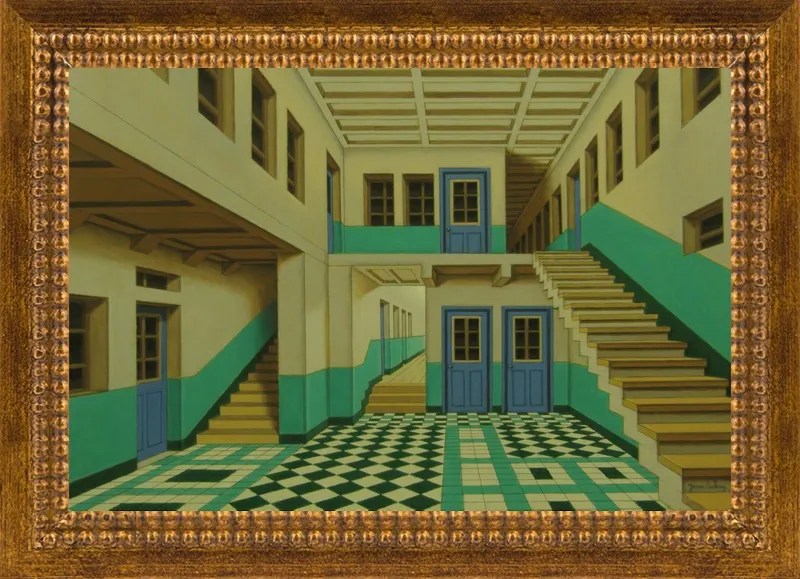 Interior 3 by Yacov Gabay for Artfully Walls