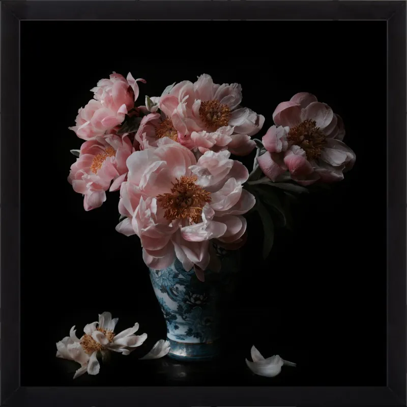 Pink Peonies  by Lucy Snowe for Artfully Walls