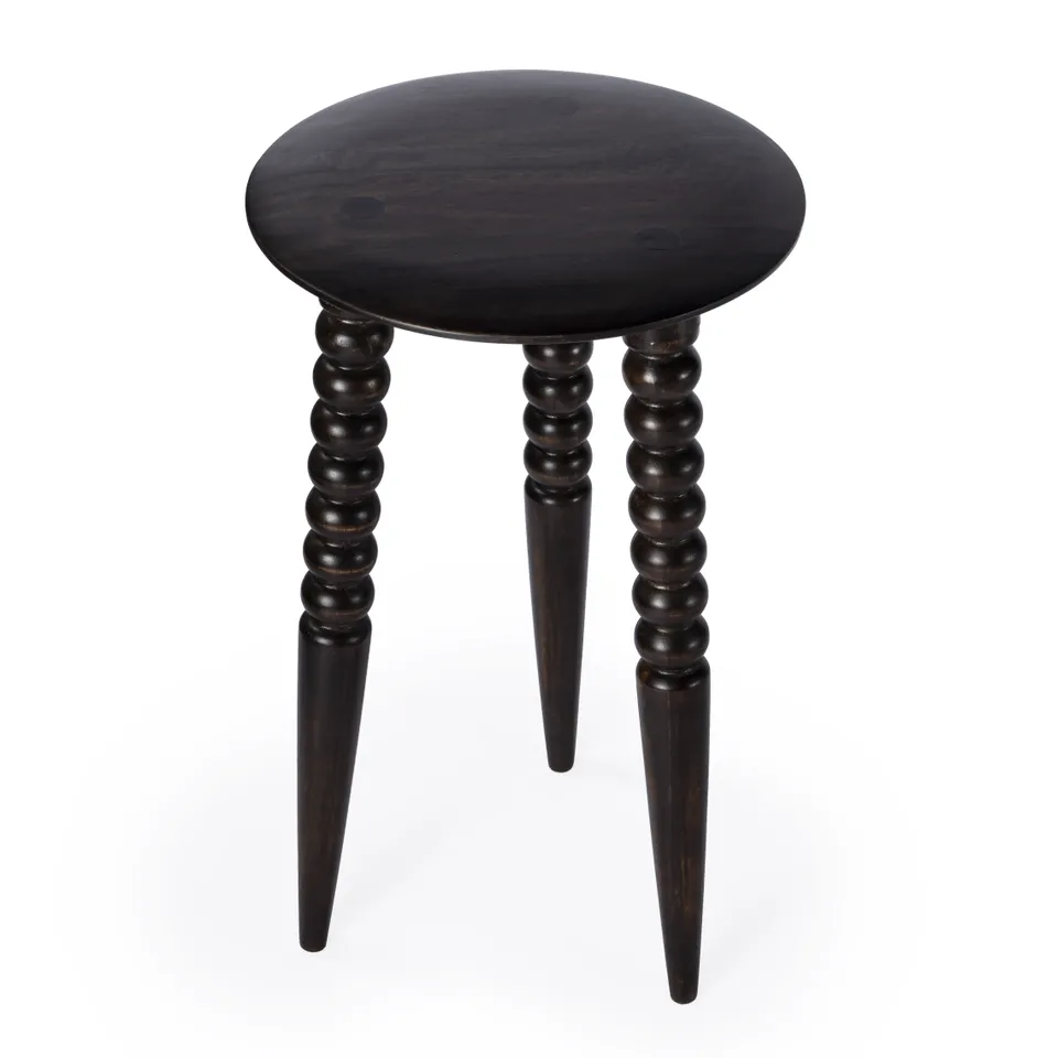 Fluornoy Chocolate Side Table
