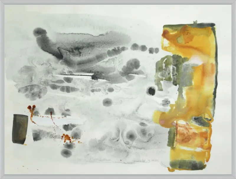 work on paper #24 by Emily Van Horn for Artfully Walls